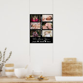 最高のGranda Ever写真カスタム孫の名前 ポスター (キッチン)