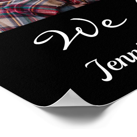 最高のGranda Ever写真カスタム孫の名前 ポスター (角)