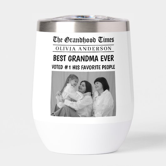 最高のGranda Ever写真カスタム新聞の見出し (正面)