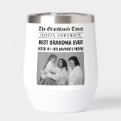 最高のGranda Ever写真カスタム新聞の見出し (背面)