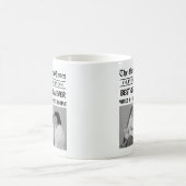 最高のGranda Ever写真カスタム新聞の見出し コーヒーマグカップ (中央)