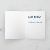 最高のGranda Ever誕生日コラージュ カード (内部)