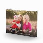 最高のGranda Ever金ゴールドグリッタースクリプト名前をカスタムする フォトブロック (右)