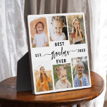 最高のGranda Ever – 孫フォトコラージュ<br><div class="desc">お祝母さんの日の写真コラージュのプラークと一緒に最高のお母さん。大切パーソナライズされたな写真のコラージュが美しく並び、特別な瞬間や思い出を捉える。心のこもったメッセージ「最高のMommy Ever」は、愛情あふれるtouchを加える。仕上げ高品質の素材お洒落で作られ、自宅での展示に最適。この意味のある記念の贈り物は、母の日、誕生日、または任意の大事な行事のための理想的な贈り物であり、愛を称え、あなた共有を結びつける。</div>