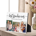 最高のGranda Ever – 孫フォトコラージュ<br><div class="desc">こ祝の孫の写真パーソナライズされたコラージュのプラークと「おばあちゃん今まで」。この心のこもった贈り物は、特別な瞬間を捉えた大切な写真の美しいコラージュと愛情に満ちたメッセージを補完する。仕上げ高品質の素材を使ったお洒落作品で、大切に思い出に残るキープサケとして自宅で展示するのに最適。どの大事な行事にも最適で、このプラークは祖母と孫の特別な絆を尊重し、愛と感謝の思いやりと意味のあるジェスチャーを作る。</div>