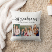 最高のGranda Ever – 孫フォトコラージュ クッション (ブランケット)
