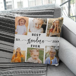 最高のGranda Ever – 孫フォトコラージュ クッション<br><div class="desc">こ祝の孫の写真のコラージュ装飾用クッションと最高のの「おばあちゃんパーソナライズされたエバー」。この思いやりのある贈り物は、特別な瞬間を捉えた大切な写真のコラージュを愛情を込めて配置し、心のこもったメッセージで補完する。柔らかい高品質生地で作られ、生きている宇宙に心地よいとスタイルの両方を提供する。取り外し可能なカバーは機械洗浄可能で簡単気にのために長持ちする。この意味ある記念の品は、祖母が孫たちと特別な絆を持って見せるのに最適だ。</div>