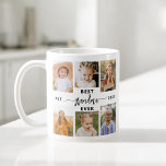 最高のGranda Ever – 孫フォトコラージュ コーヒーマグカップ<br><div class="desc">こ祝の孫との最高の「おばあちゃんパーソナライズされたエバー」写真コラージュのコーヒーマグ。この思いやりのある贈り物は、特別な瞬間を捉えた大切な写真のコラージュを愛情を込めて配置し、心のこもったメッセージで補完する。セラミック高品質製で、電子レンジと食洗機の両方が安全で、利便性と耐久性を確保。この意味ある記念の品は、祖母が楽しむ孫と共有しお気に入りのた特別な絆を大切にしながら飲むのに最適だ。</div>