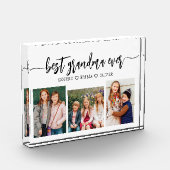 最高のGranda Ever – 孫フォトコラージュ フォトブロック (左)