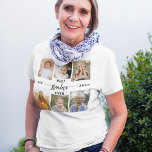 最高のGranda Ever – 孫フォトコラージュ Tシャツ<br><div class="desc">こ祝の孫と最高のの「おばあちゃんパーソナライズされたEver」写真コラージュTシャツ。この思いやりある贈り物は、特別な瞬間を捉えた大切な写真の美しいコラージュを特徴とし、愛情のあるメッセージによって補完される。ソフトで耐久性のある生地を使用し、心地よいとスタイルの両方を提供。カスタムのデザインは鮮やか、思い出に残る瞬間のプリントを確保し澄ん、祖母が誇らしげに衣服するために意味のある心のこもった贈り物を作り、彼女の孫と共有された特別な絆を大切にする。</div>