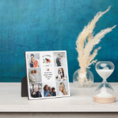 最高のGranda Ever Burgundy Bohoフローラフォトグリッド フォトプラーク (インサイチュ)