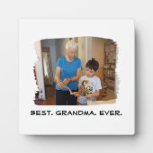 最高のGranda Ever Nana Grandparentの写真カスタム フォトプラーク (正面)