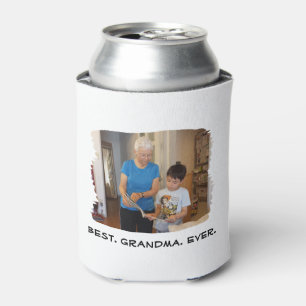 最高のGranda Ever Nana Grandparentの写真カスタム 缶クーラー