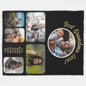 最高のGranda Ever Photo Collageフリースブランケット フリースブランケット (正面(横))