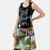 最高のGranda ever photo collage grid白黒 エプロン (インサイチュ)