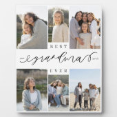 最高のGranda Ever Script Photo Collage Keepsake フォトプラーク (正面)