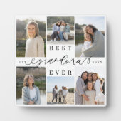 最高のGranda Ever Script Photo Collage Keepsake フォトプラーク (正面)