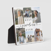 最高のGranda Ever Script Photo Collage Keepsake フォトプラーク (正面)