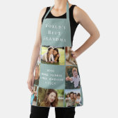 最高のGranda Photo Collage Sage Green エプロン (インサイチュ)