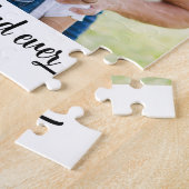 最高のGrandad Ever写真 ジグソーパズル (側面)