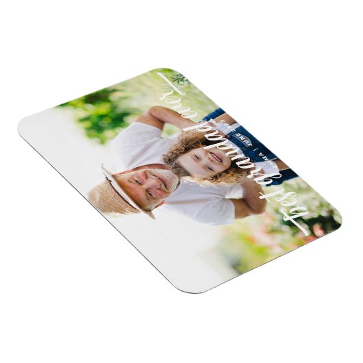 最高のGrandad Ever Scriptの写真 マグネット (右側)