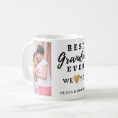 最高のGrandkids 2フォトコラージュ コーヒーマグカップ (正面左)