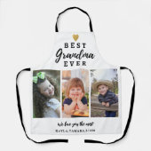 最高のGrandkids 3写真コラージュ エプロン (正面)