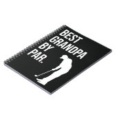 最高のGrandpaバイパーおもしろいことわざゴルフギフトユーモア ノートブック (左側)