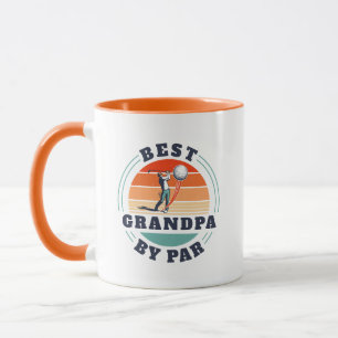最高のGrandpaバイパー退職したゴルファーGrandadカスタム マグカップ