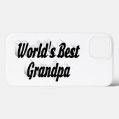 最高のGrandpaブラック文字 Case-Mate iPhoneケース (裏面 (横))