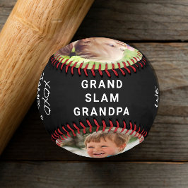 最高のGrandpa黒写真 野球ボール