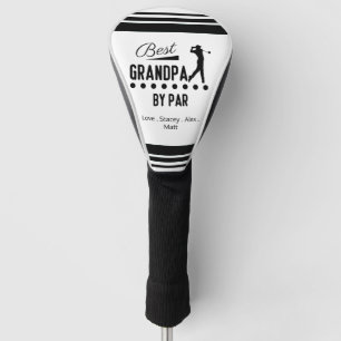 最高のGRANDPA By PARレトロフォント ゴルフヘッドカバー