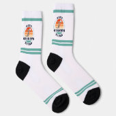 最高のGrandpa by Par退職した Golf Grandad ソックス (右)