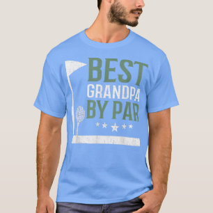 最高のGrandpa By Par Golf Lover Faters Day Gift DA Tシャツ