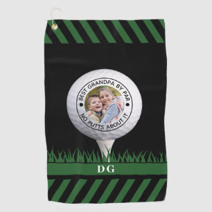 最高のGrandpa By Par No Putts About It Photo ゴルフタオル