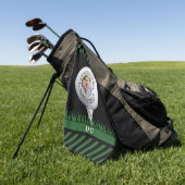 最高のGrandpa By Par No Putts About It Photo ゴルフタオル (グリーン)