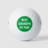 最高のGrandpa by Par Sports Golpher Green ゴルフボール (正面)