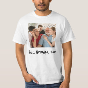 最高のGrandpa Everのカスタム写真 Tシャツ