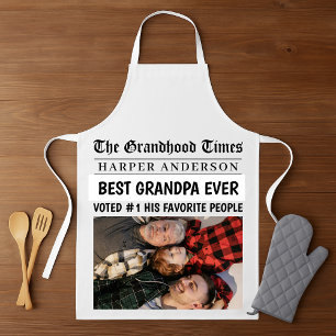 最高のGrandpa Everカスタム News Photo エプロン