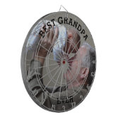 最高のGrandpa Everカスタム Photo Create Your Own ダーツボード (正面左)