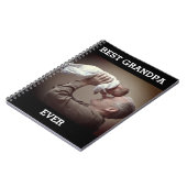 最高のGrandpa Everカスタム Photo Create Your Own ノートブック (左側)