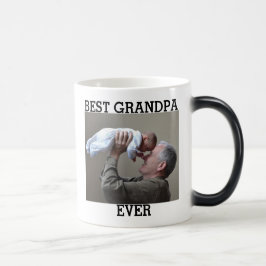 最高のGrandpa Everカスタム Photo Create Your Own モーフィングマグカップ
