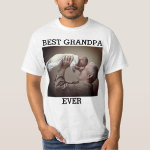 最高のGrandpa Everカスタム Photo Create Your Own T-S Tシャツ