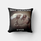 最高のGrandpa Everカスタム Photo Create Your Own Thr クッション (正面)