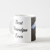 最高のGrandpa Everカスタム Photo Mug Create Your Own コーヒーマグカップ (正面左)