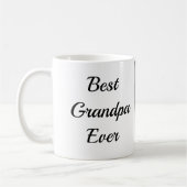 最高のGrandpa Everカスタム Photo Mug Create Your Own コーヒーマグカップ (左)