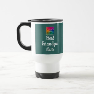 最高のGrandpa Everタイポグラフィスクリプトテンプレート トラベルマグ