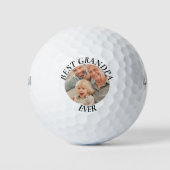 最高のGrandpa Everモダン Photo Create Your Own ゴルフボール (正面)