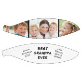 最高のGrandpa Ever写真パーソナライズされた バスケットボール (パネル)