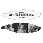 最高のGrandpa Ever写真誕生日ギフトクリスマスバ バスケットボール (パネル)